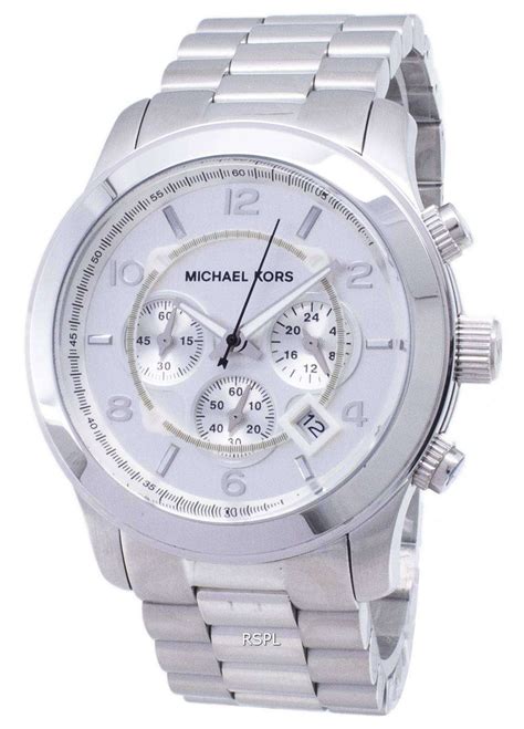 michael kors silver men's watch|Michael Kors mk8086.